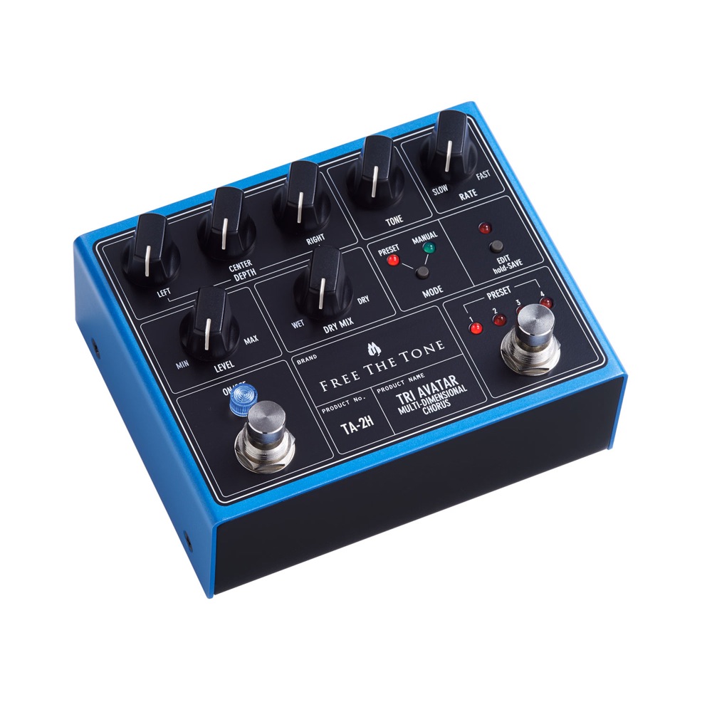 Free The Tone TA-2H TRI AVATAR MULTI-DIMENSIONAL CHORUS コーラス ギターエフェクター