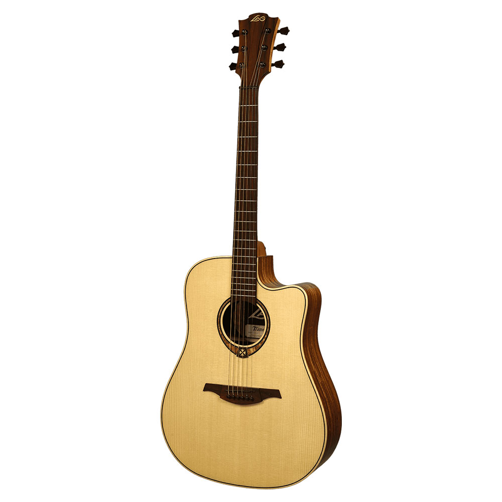 LAG GUITARS T318DCE エレクトリックアコースティックギター ボディトップ画像