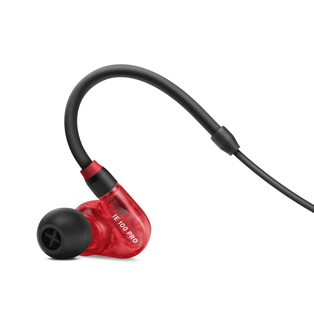 SENNHEISER IE 100 PRO Red イヤホン インイヤーモニター 全体像