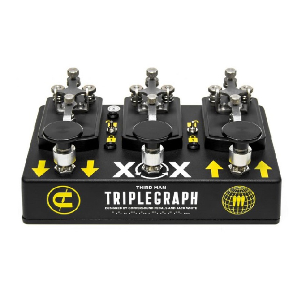 CopperSound Pedals Triplegraph デジタルポリフォニックオクターブペダル ギターエフェクター 正面画像