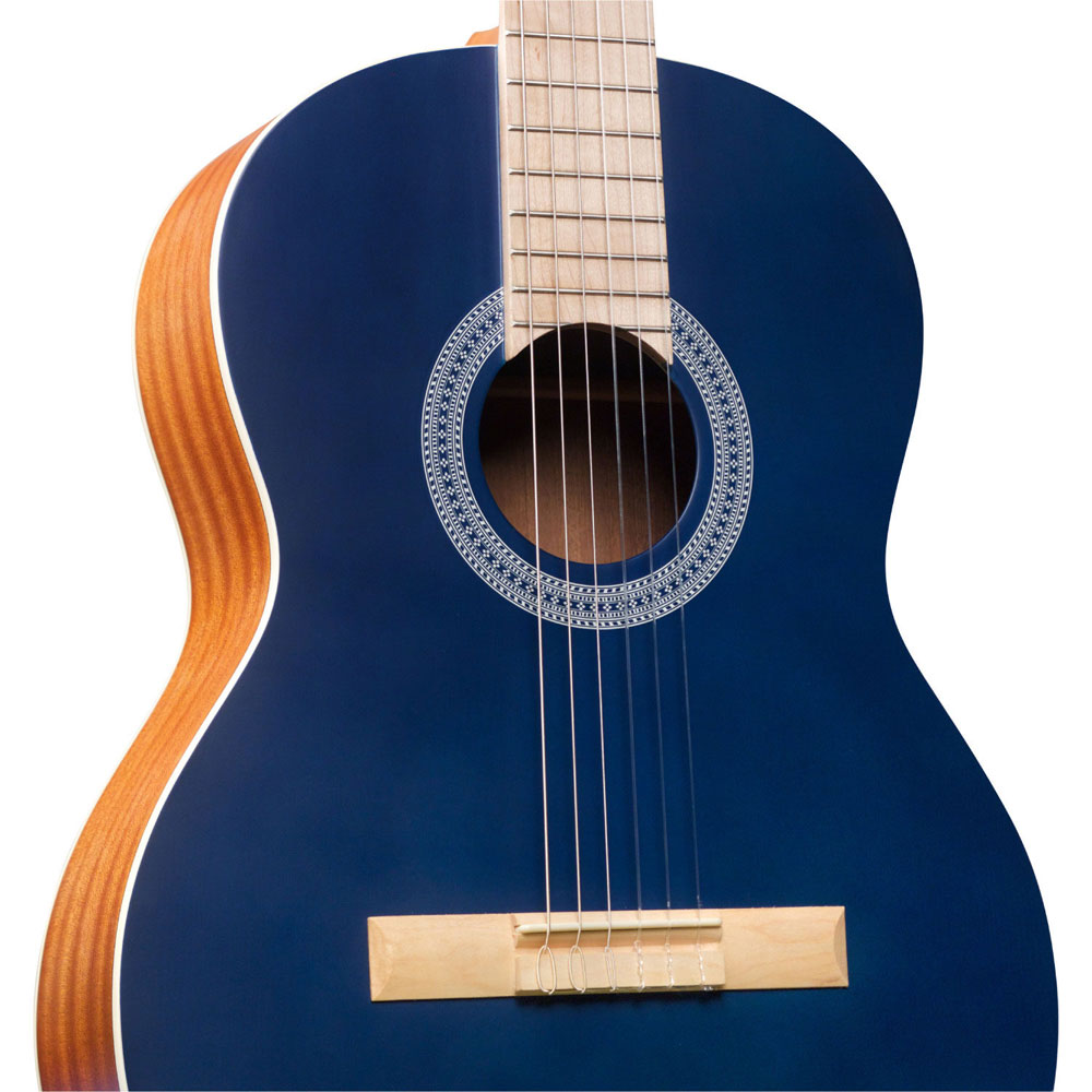 Cordoba Protege C1 Matiz Classic Blue クラシックギター ボディアップ