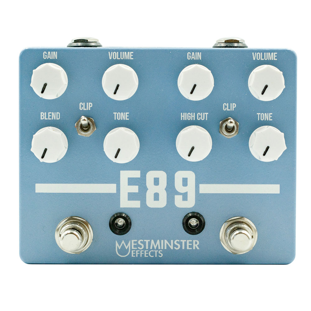 Westminster Effects WE-E89 E89 Dual Overdrive V2 オーバードライブ ギターエフェクター