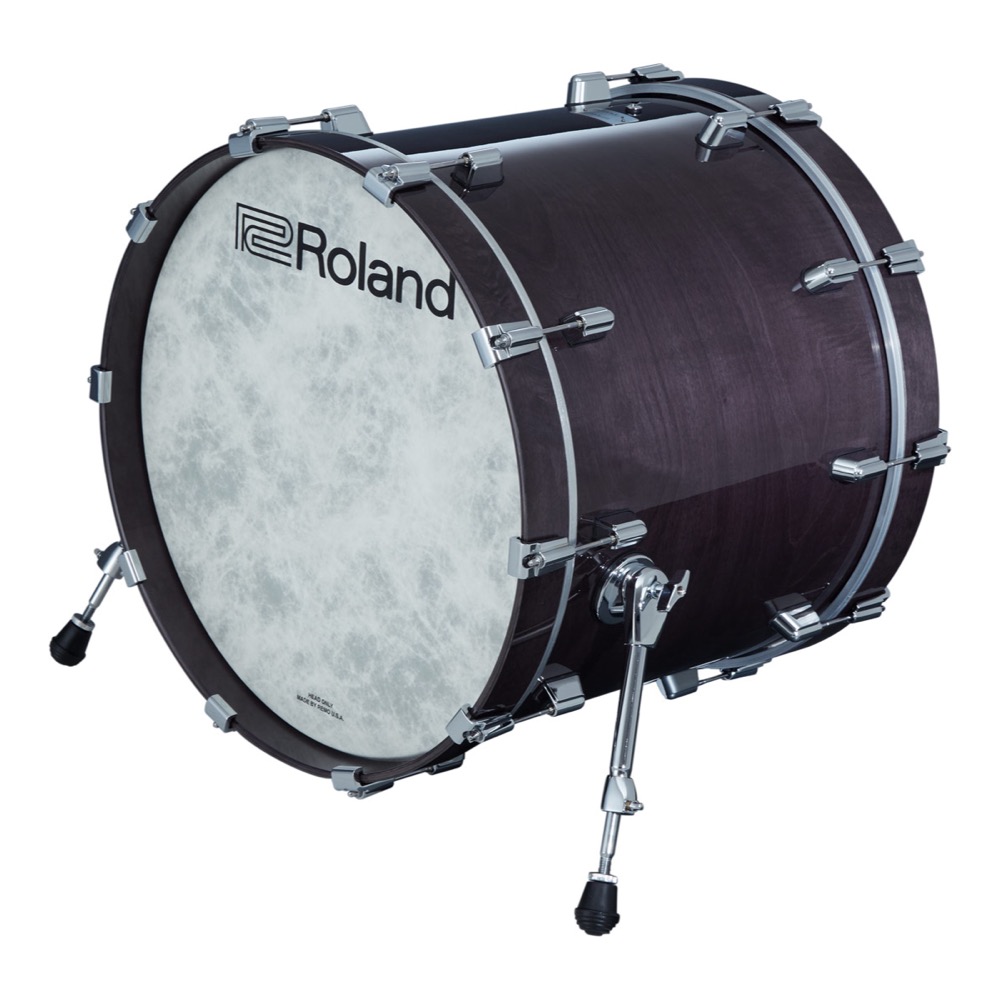 ROLAND KD-222-GE Bass Drum For VAD706 グロスエボニー 22インチ バス