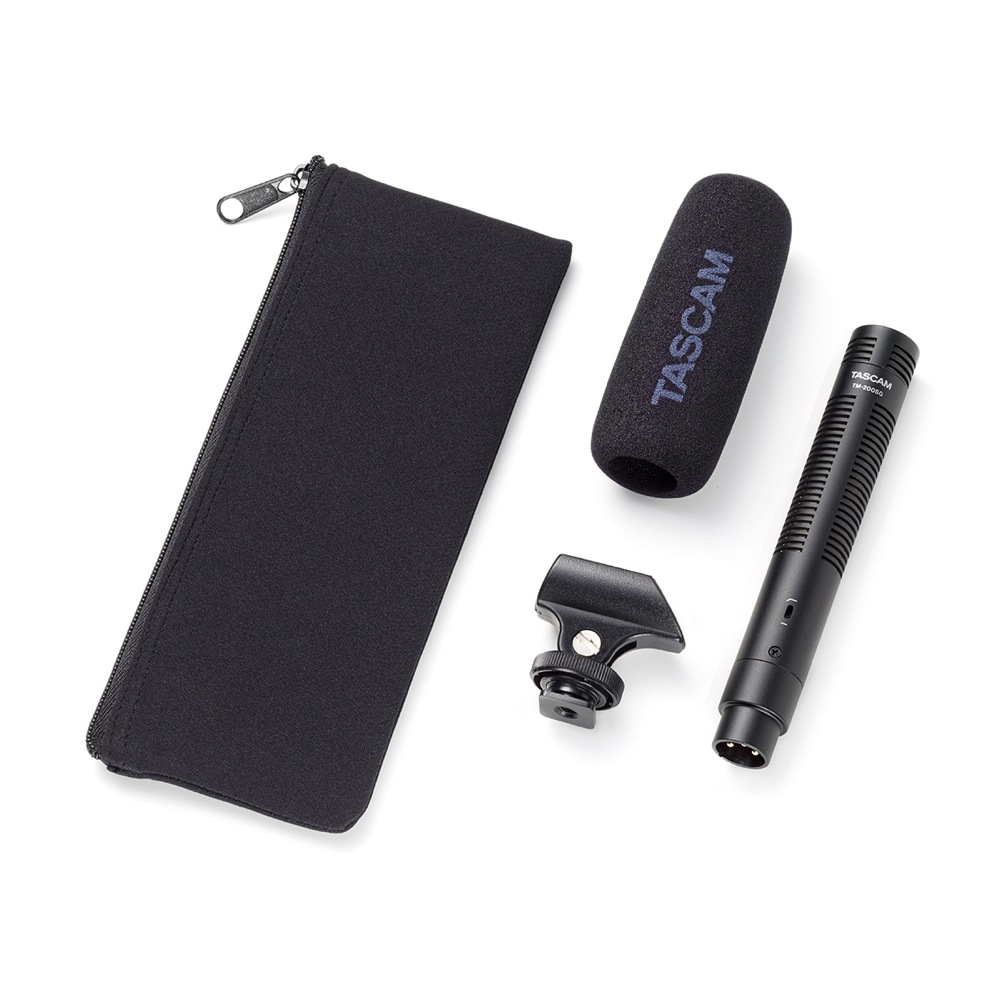 TASCAM TM-200SG ショットガンマイクロホン アクセサリー付パッケージ の画像