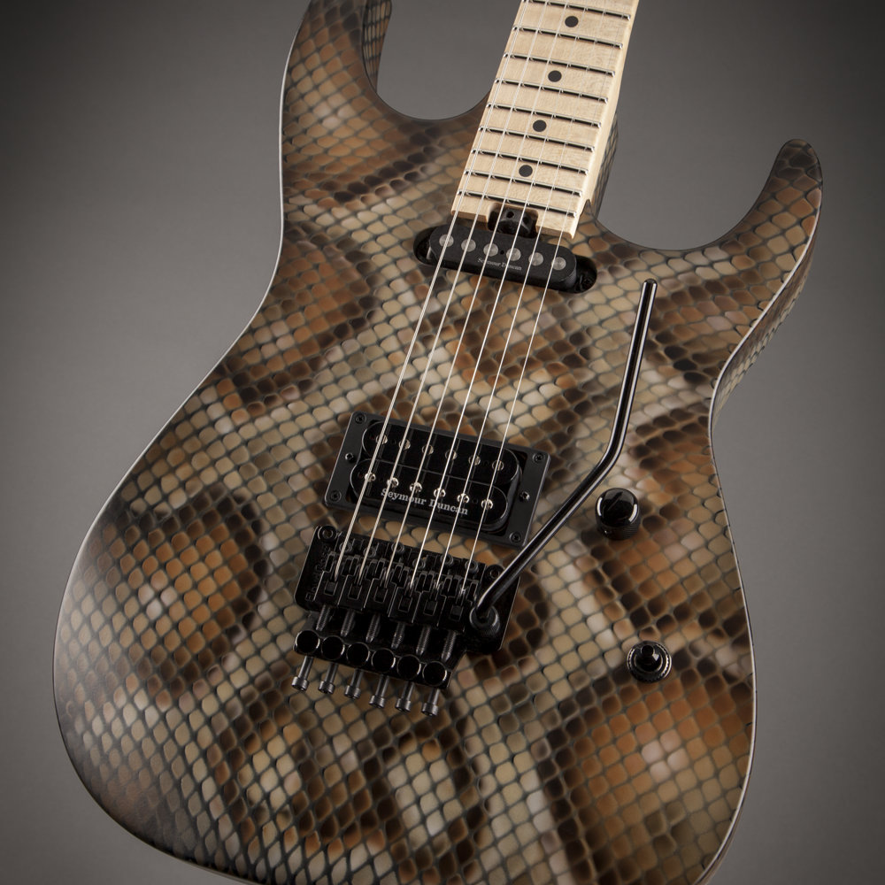 Charvel Warren DeMartini USA Signature Snake Snakeskin エレキギター ボディ