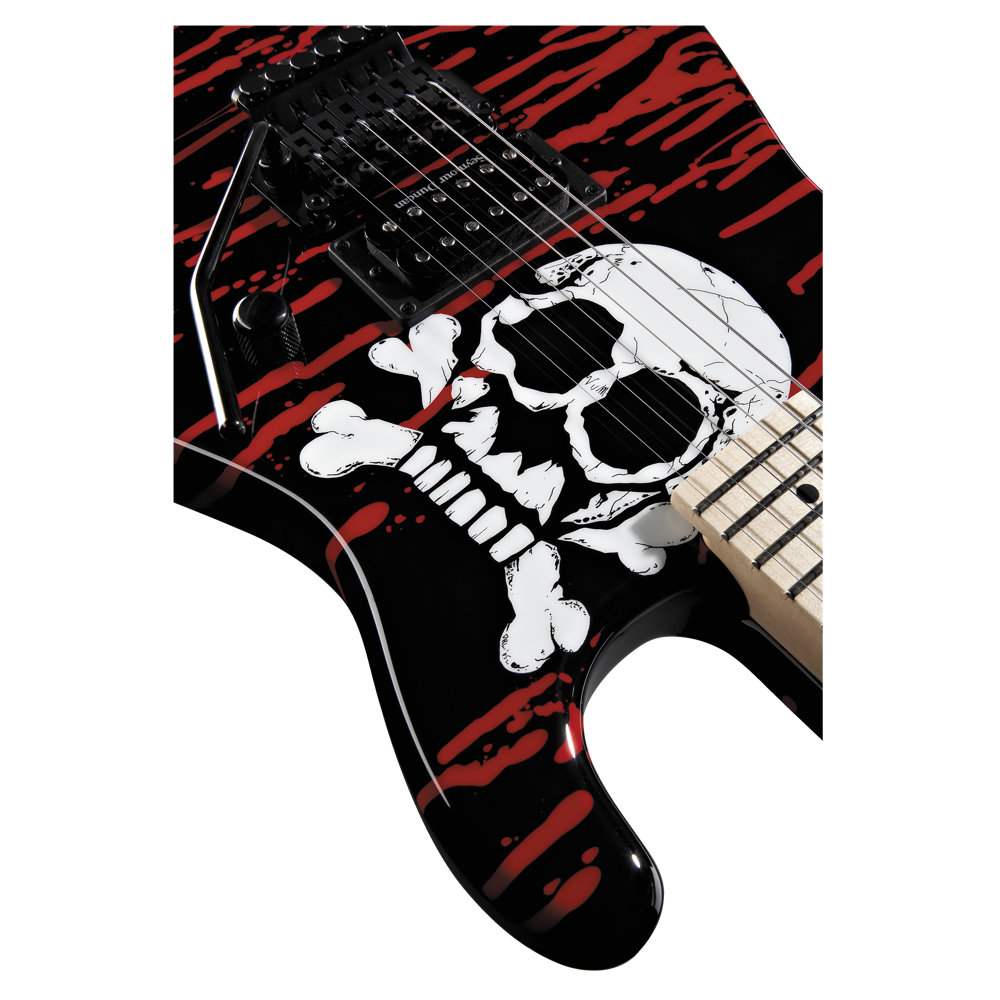 Charvel Warren DeMartini USA Signature San Dimas Blood and Skull エレキギター ボディ