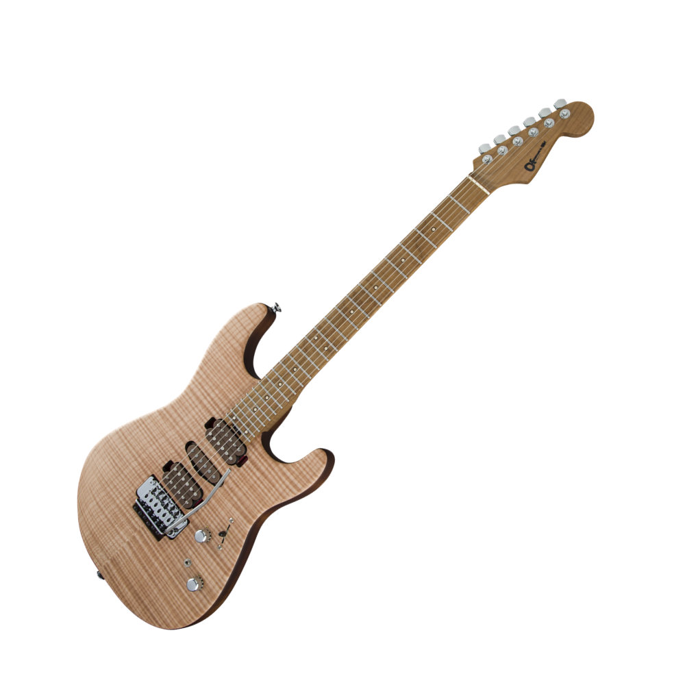 Charvel Guthrie Govan Signature HSH Flame Maple Natural エレキギター 全体像
