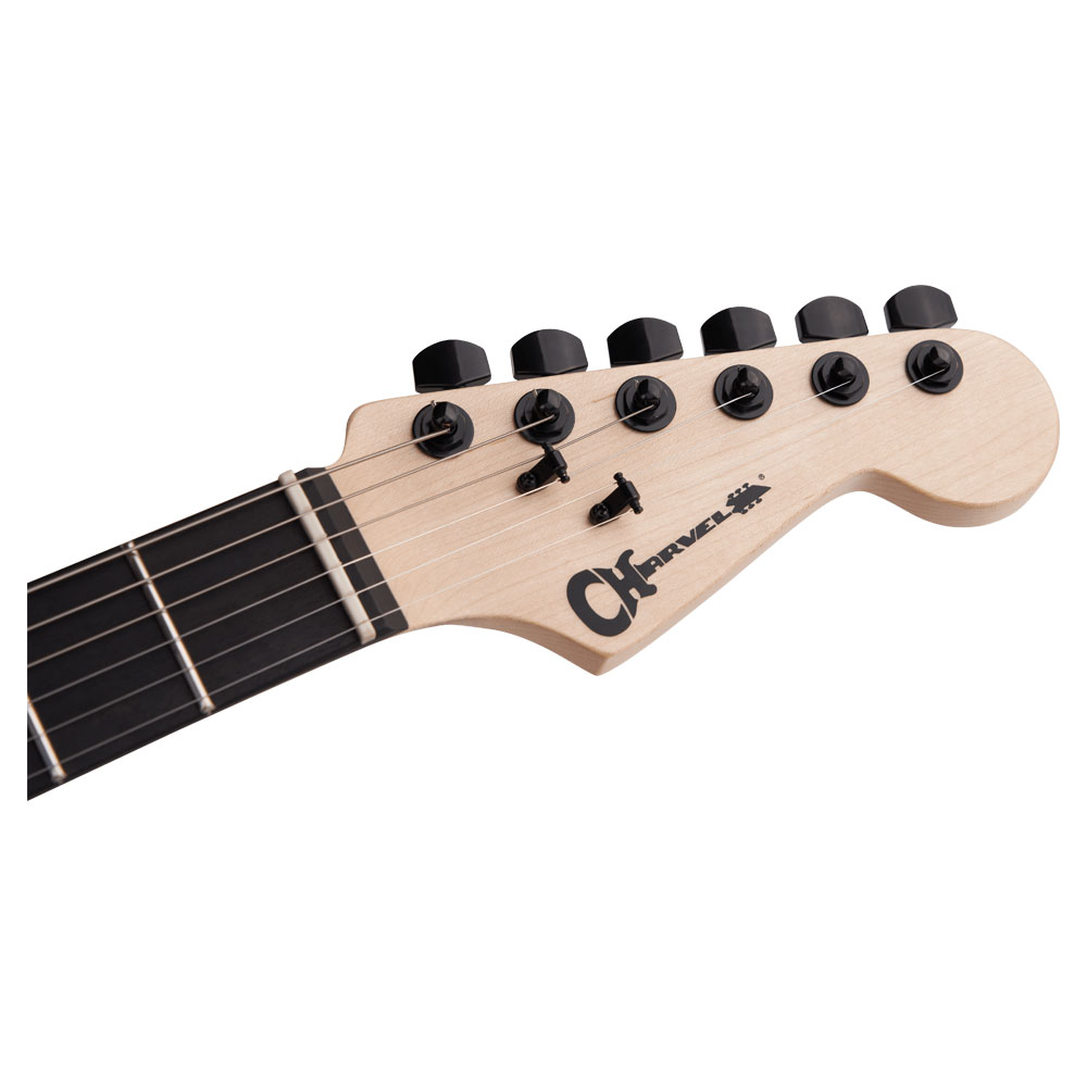 Charvel Pro-Mod DK24 HH HT E Satin Black エレキギター ヘッド表