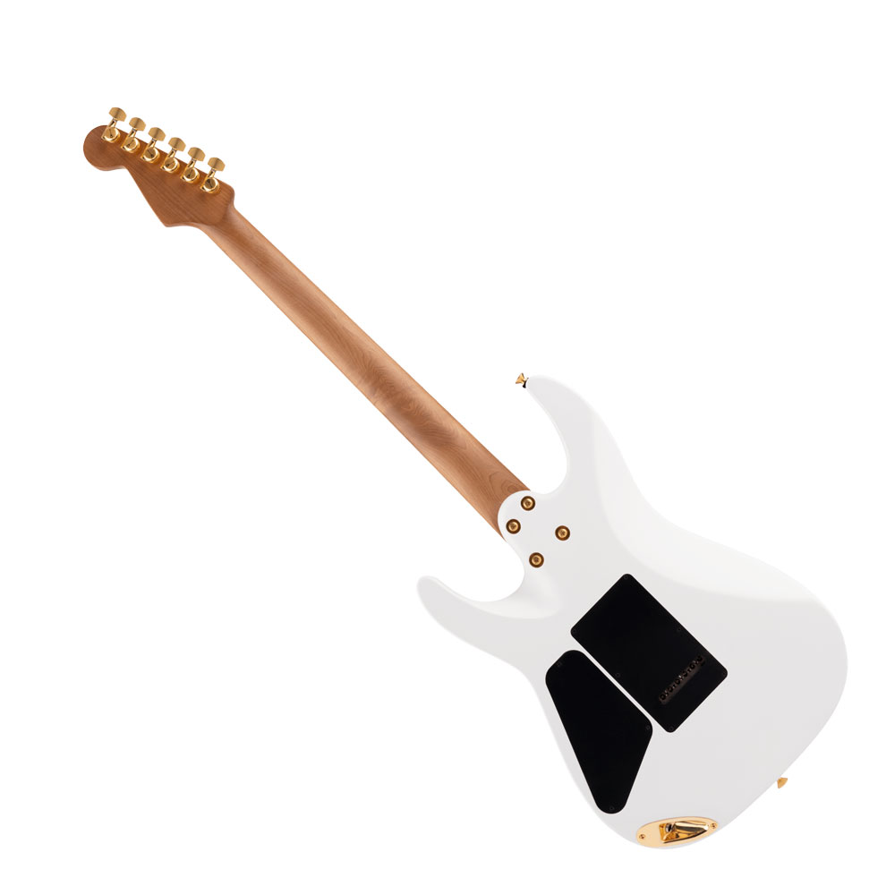 Charvel Pro-Mod DK24 HSS 2PT CM Snow White エレキギター 背面・全体