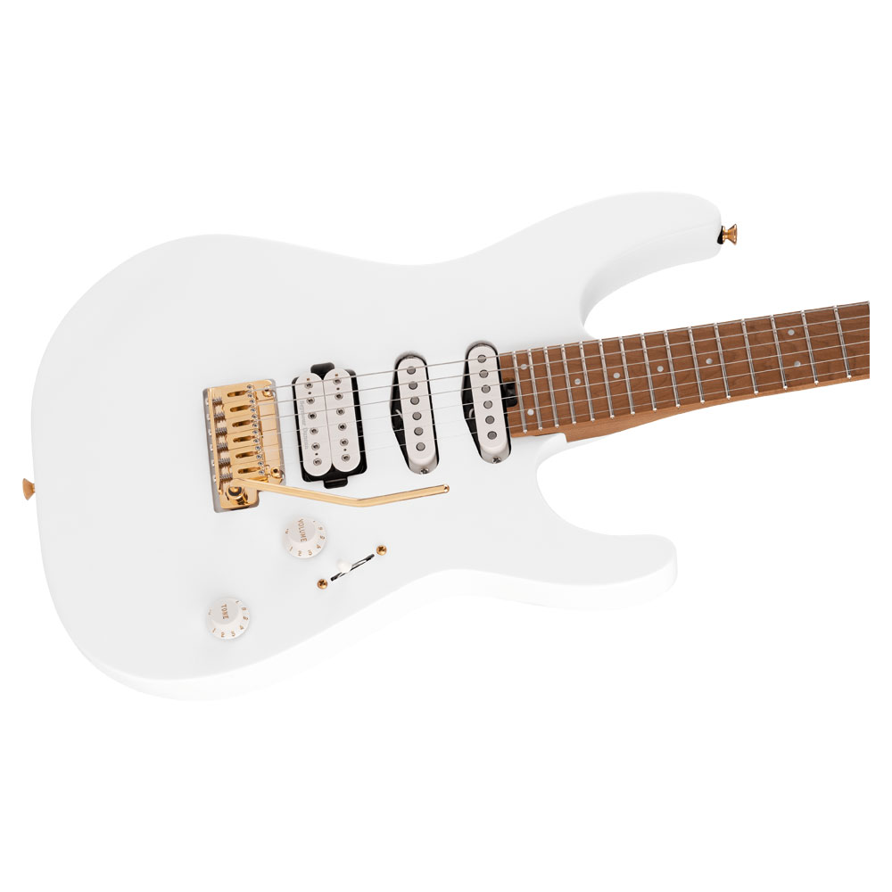 Charvel Pro-Mod DK24 HSS 2PT CM Snow White エレキギター ボディ