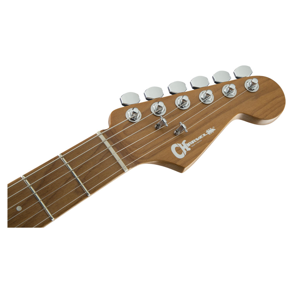 Charvel Pro-Mod DK24 HSS 2PT CM Satin Shell Pink エレキギター ヘッド表