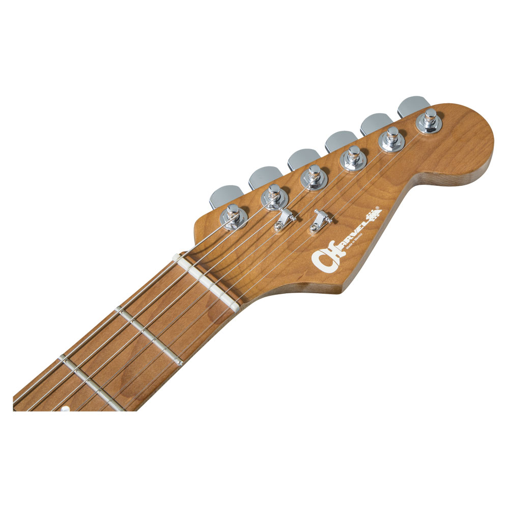 Charvel Pro-Mod DK24 HH 2PT CM Gloss Black エレキギター ヘッド表