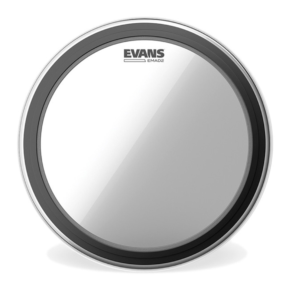 EVANS BD22EMAD2 22" EMAD2 Bass Batter Clear バスドラムヘッド