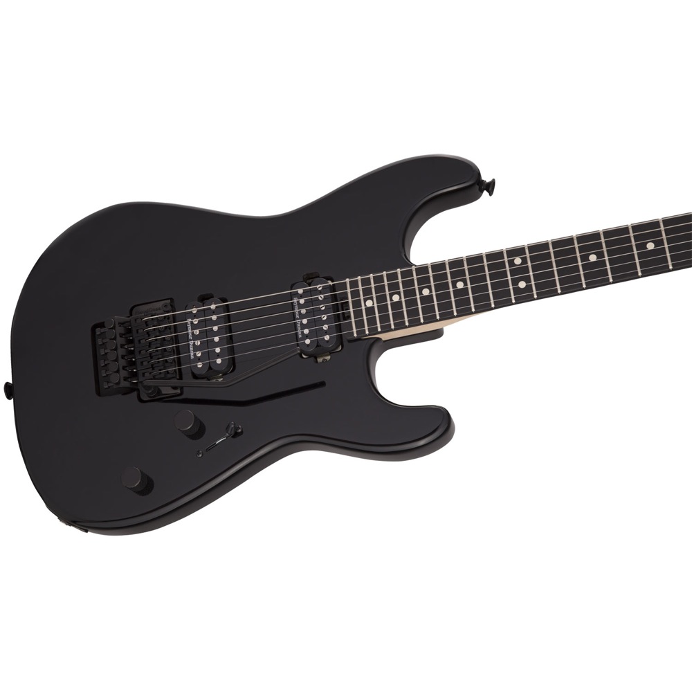 Charvel Pro-Mod PM SD1 HH FR EBN BLACK エレキギター アップの画像