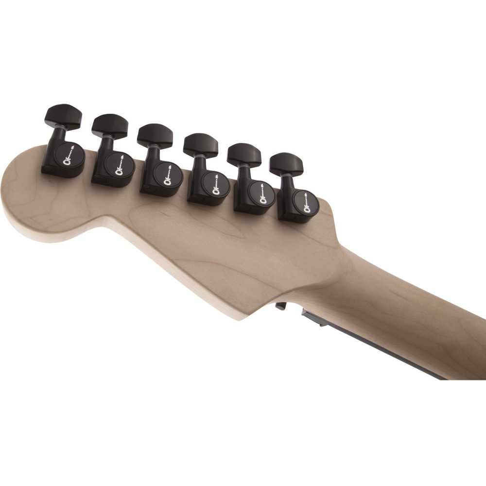 Charvel Pro-Mod PM SD1 HH FR EBN BLACK エレキギター ヘッドの画像