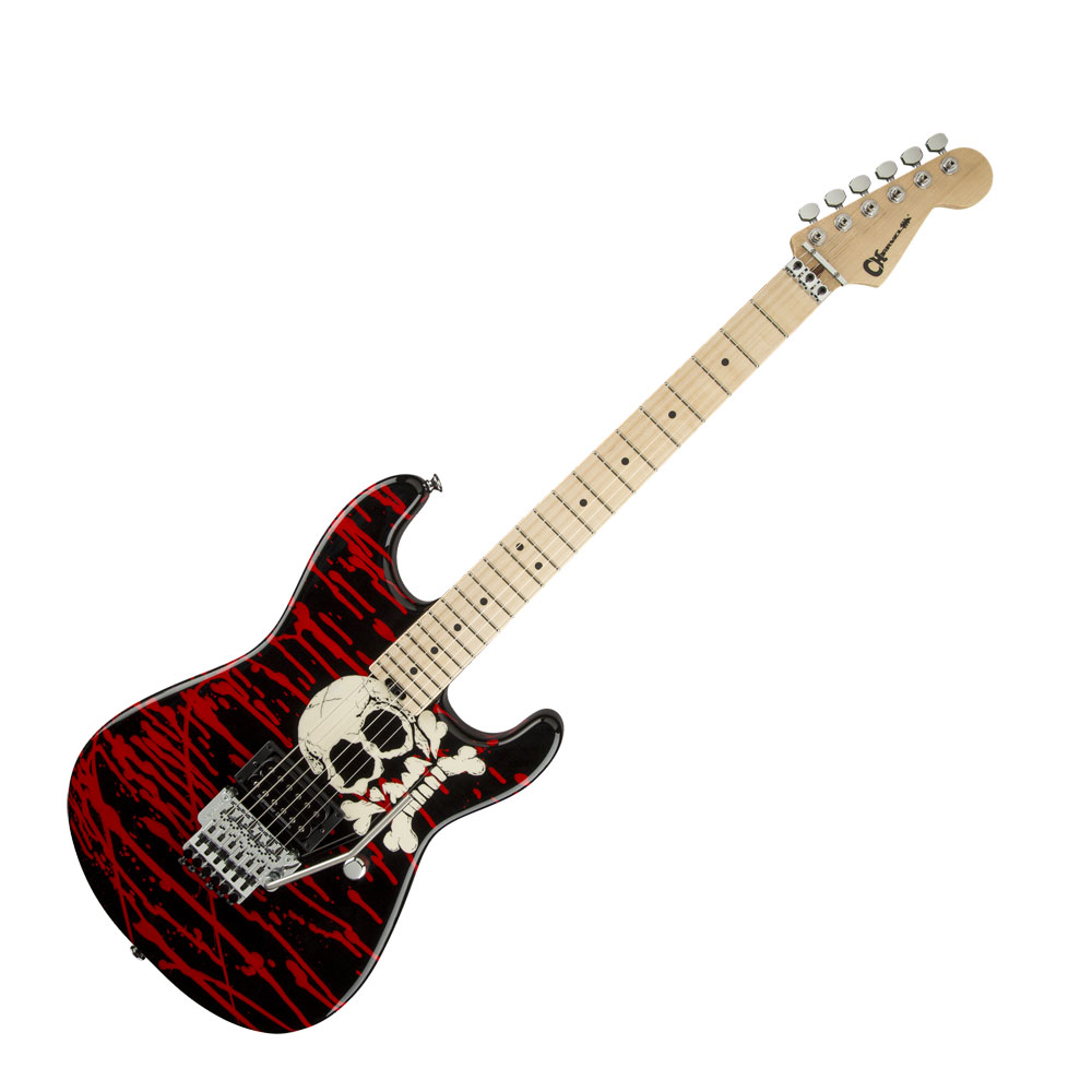 Charvel Warren DeMartini Signature Pro-Mod Blood and Skull Blood and Skull エレキギター