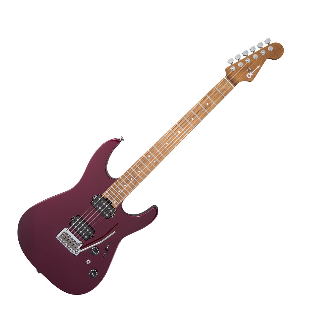 Charvel USA Select DK24 HH 2PT CM Oxblood エレキギター