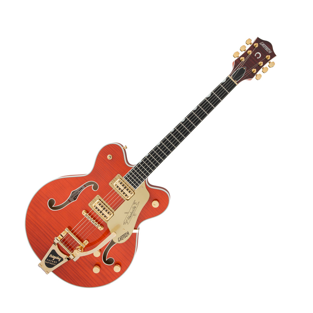 GRETSCH G6620TFM Players Edition Nashville Center Block Double-Cut with String-Thru Bigsby Orange Stain エレキギター