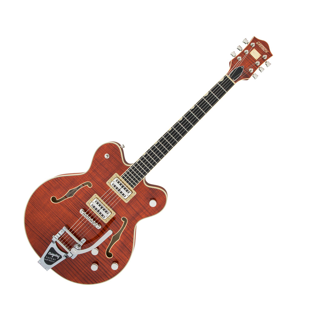 GRETSCH G6609TFM Players Edition Broadkaster Center Block Double-Cut with String-Thru Bigsby Bourbon Stain エレキギター