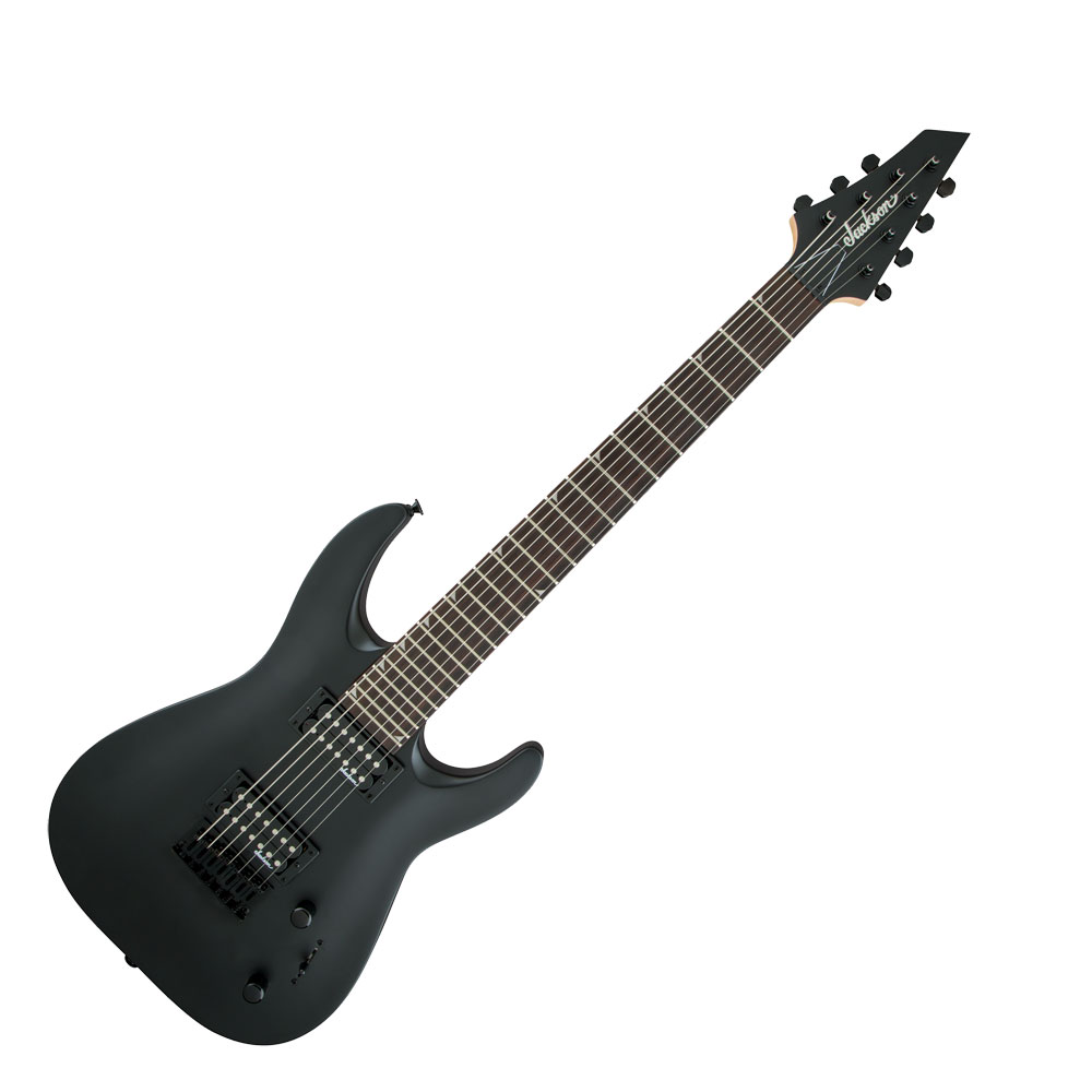 Jackson JS Series Dinky Arch Top JS22-7 DKA HT Satin Black 7弦エレキギター