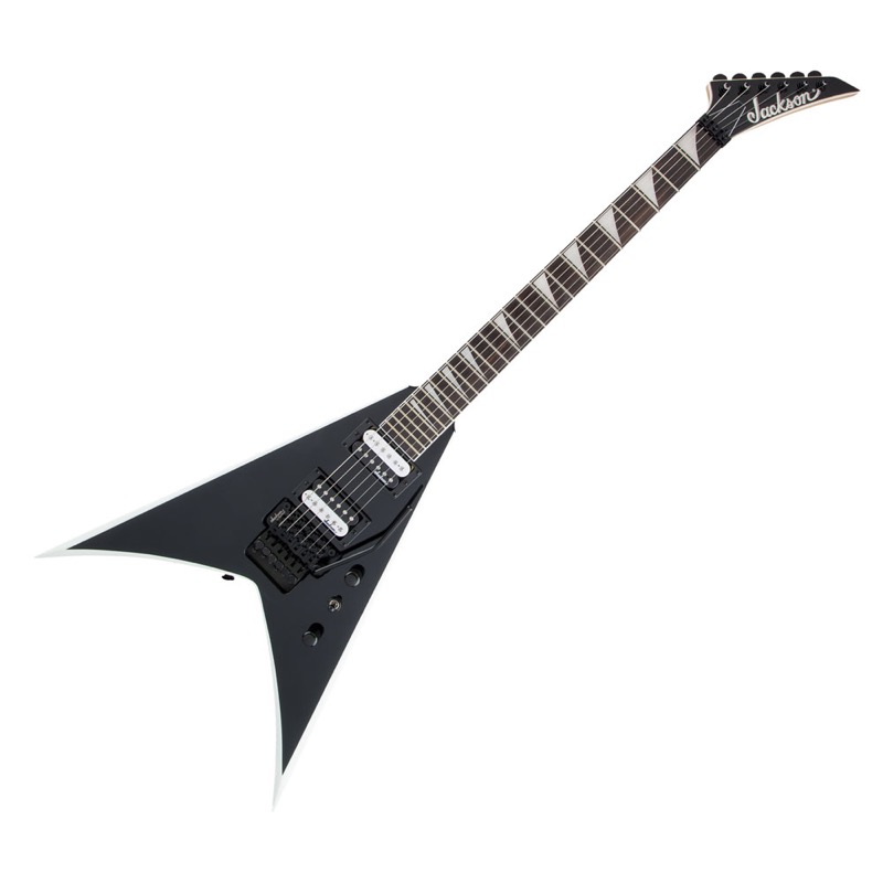 Jackson JS Series King V JS32 Black with White Bevels エレキギター