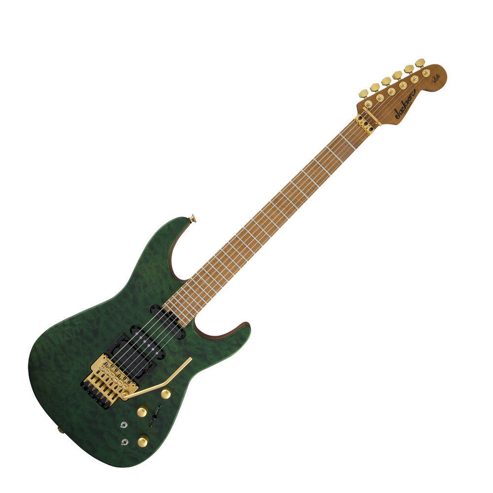 Jackson USA Signature Phil Collen PC1 Satin Stain Satin Transparent Green エレキギター
