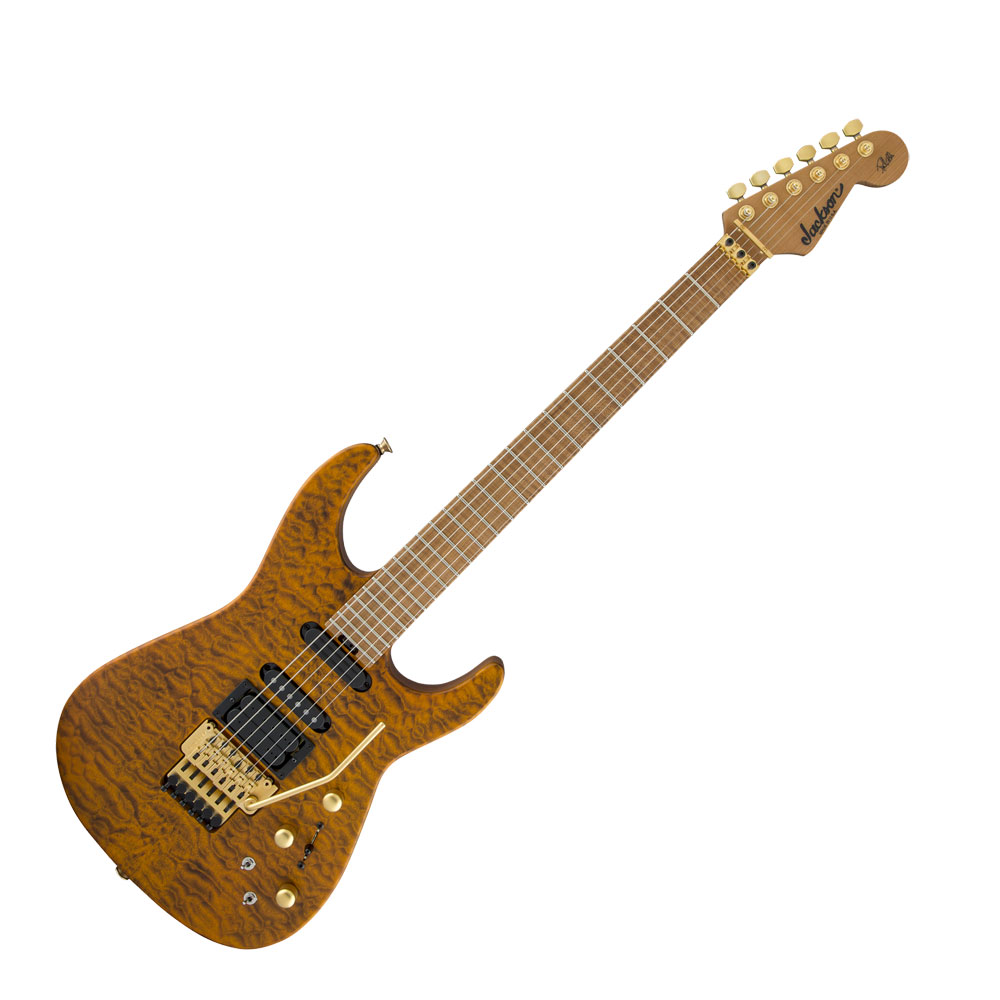 Jackson USA Signature Phil Collen PC1 Satin Stain Satin Transparent Amber エレキギター