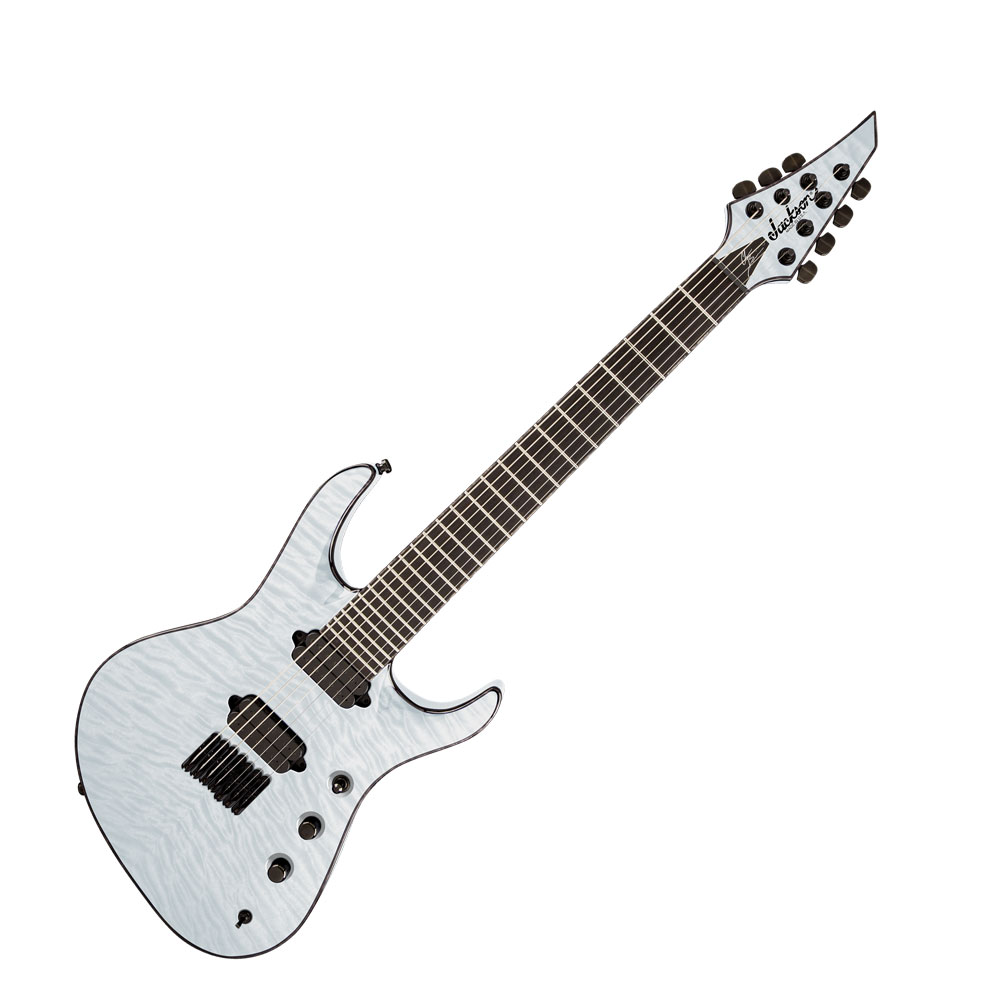 Jackson USA Signature Chris Broderick Soloist HT7 Transparent White 7弦エレキギター
