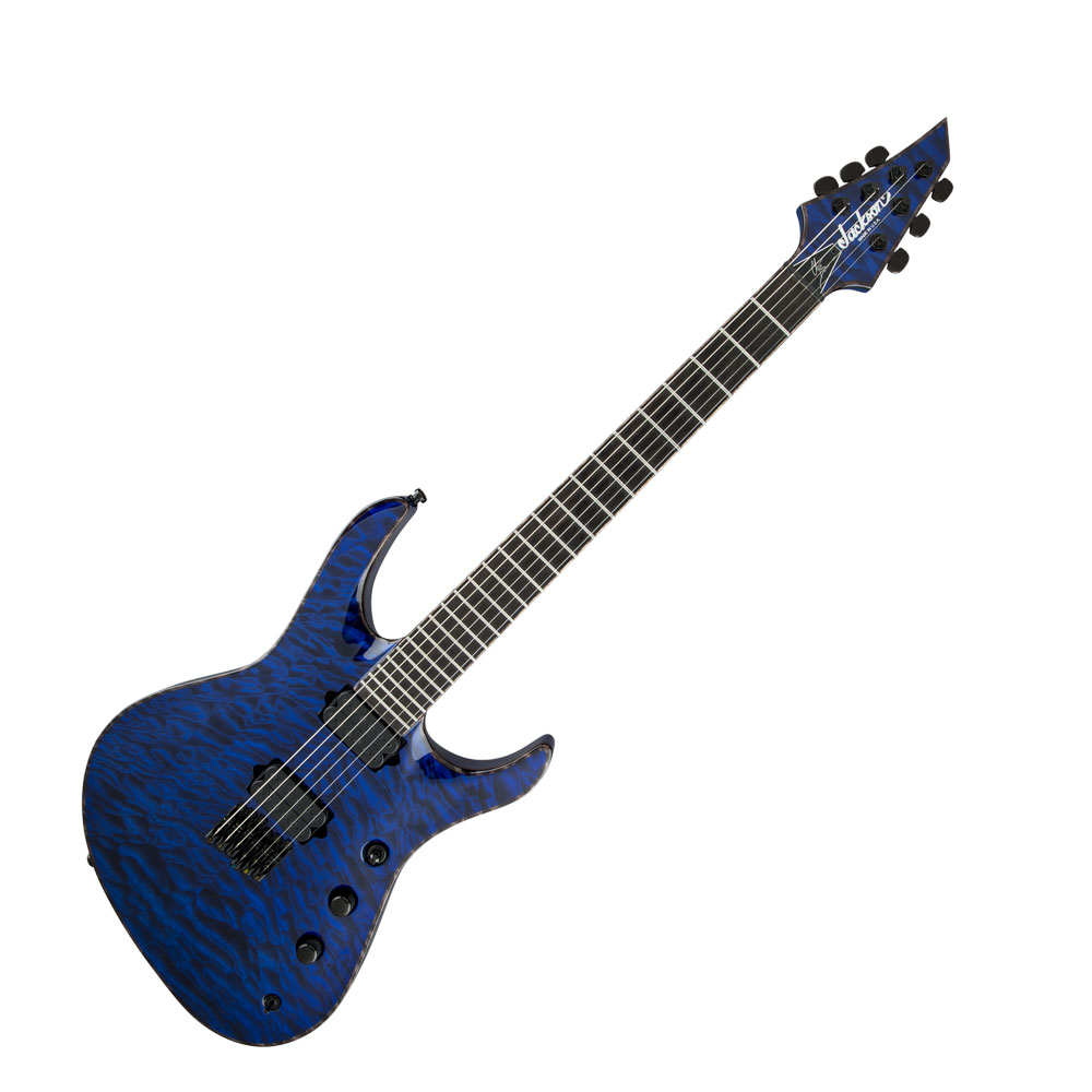 Jackson USA Signature Chris Broderick Soloist HT6 Transparent Blue エレキギター