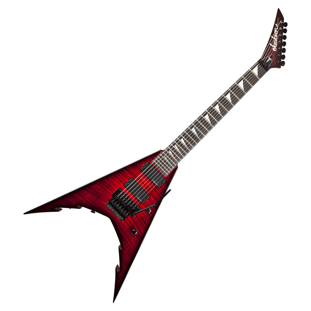 Jackson USA Signature Corey Beaulieu King V KV7 Transparent Red