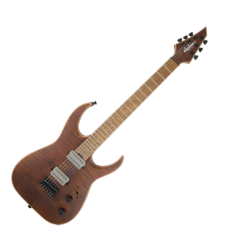 Jackson USA Signature Misha Mansoor Juggernaut HT6FM Satin Amber Tiger Eye エレキギター