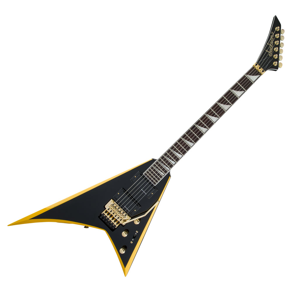 Jackson X Series Rhoads RRX24 Black with Yellow Bevels エレキギター