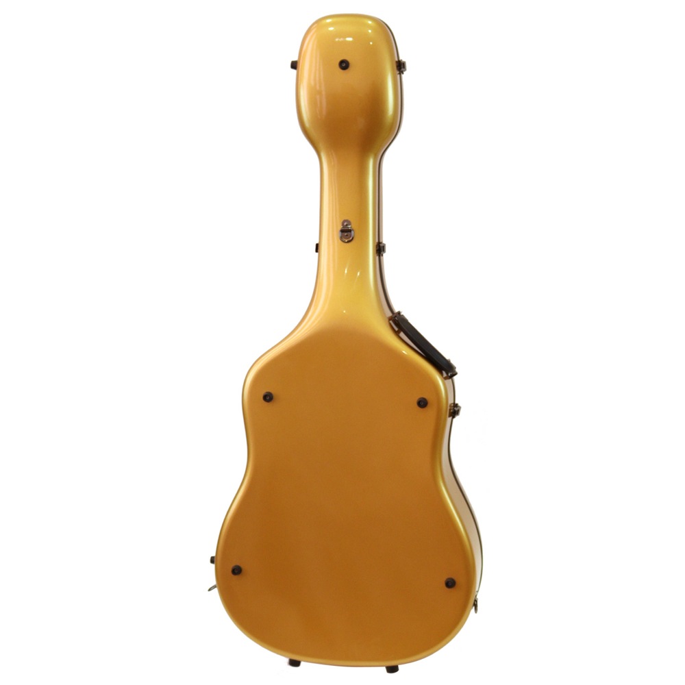 Grand Oply D-style ゴールド アコースティックギター用ケース ケース背面の画像