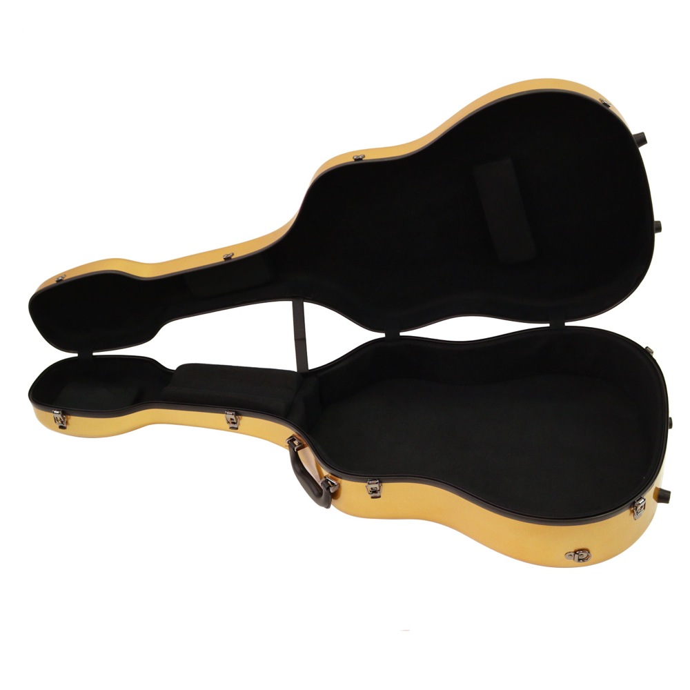 Grand Oply D-style ゴールド アコースティックギター用ケース ケース内部の画像