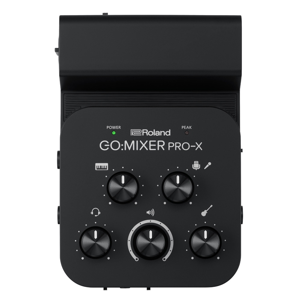 ローランド　ストリーミングや動画作成に最適なマルチミキサー)　スマートフォン用オーディオミキサー　ROLAND　GOMIXERPX(ローランド　オーディオインターフェイス　GO:MIXER　PRO-X　web総合楽器店