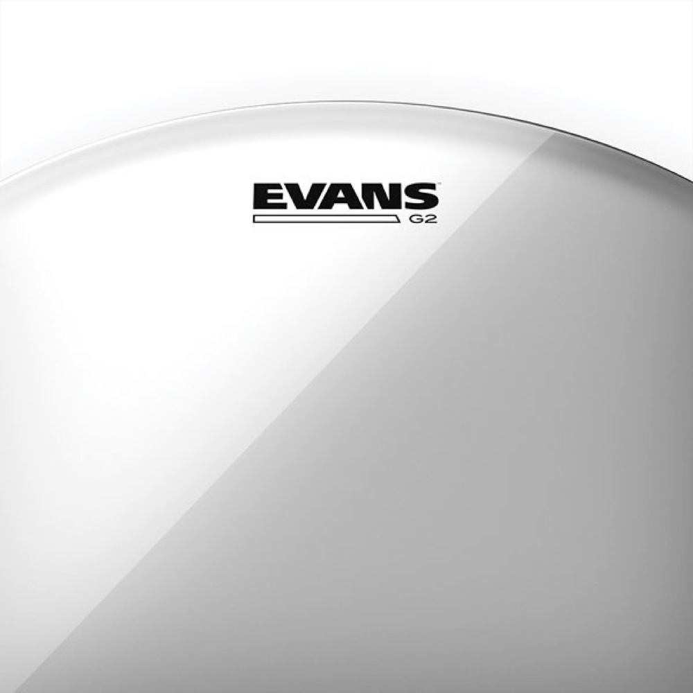 EVANS TT16G2 16' G2 Tom Batter Clear ドラムヘッド ロゴ画像
