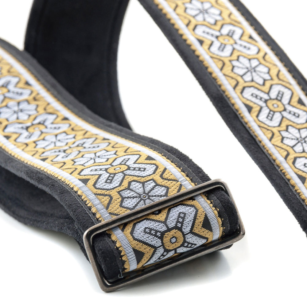 Righton! STRAPS CROSSROADS II Beige ギターストラップ ライトオン 長さ調整部画像