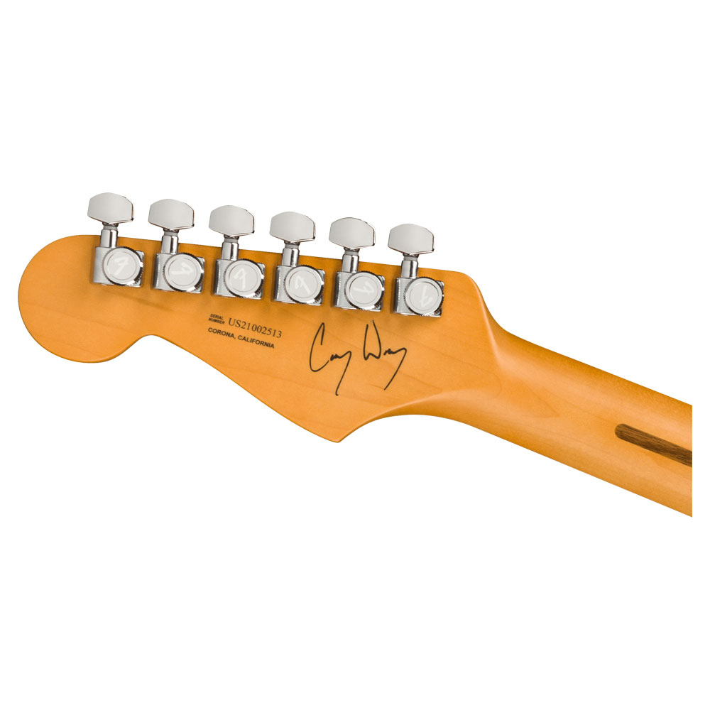 Fender Cory Wong Stratocaster SBT エレキギター ヘッド裏