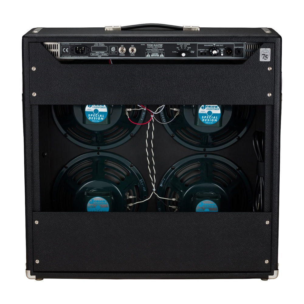 Fender AMPS TONE MASTER SUPER REVERB 100V ギターコンボアンプ 背面画像