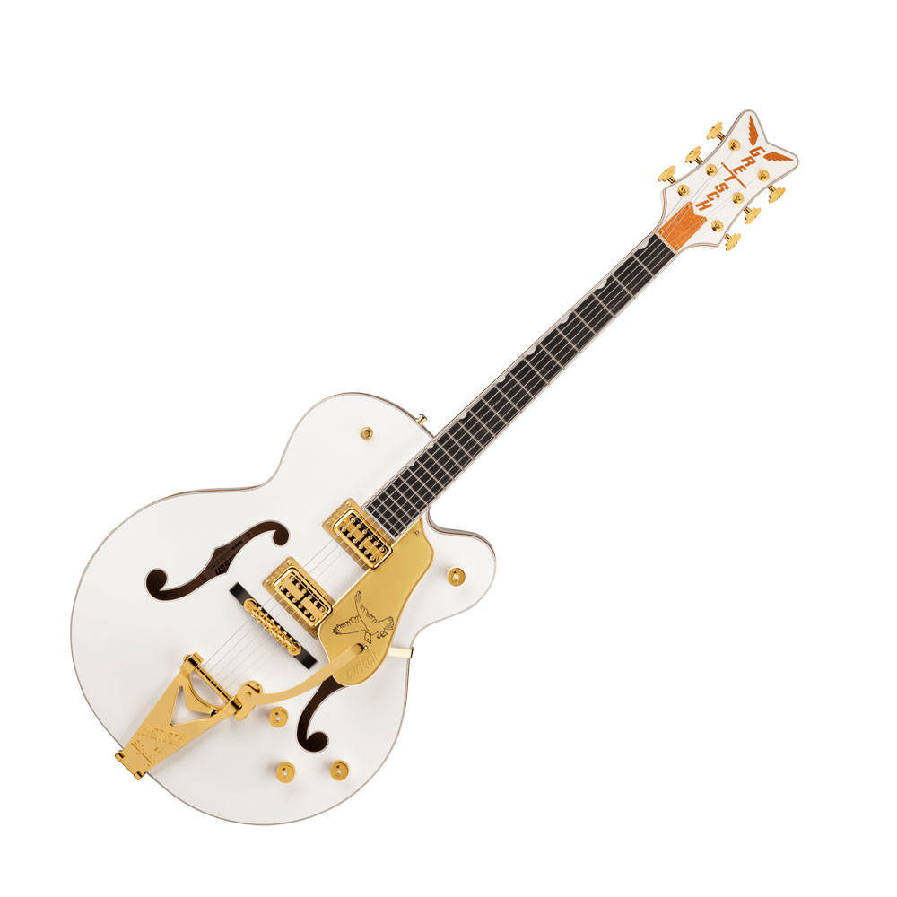 GRETSCH G6136TG Players Edition Falcon Hollow Body with String-Thru Bigsby White エレキギター