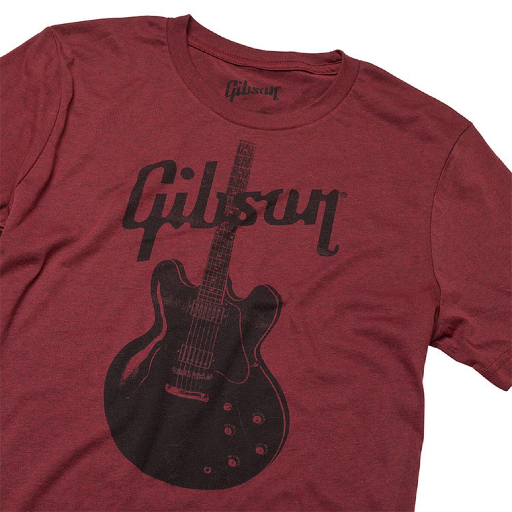 GIBSON GA-SC-ESBSMD 335 Tee Tシャツ Mサイズ 半袖 イラストアップの画像