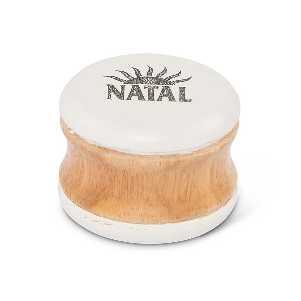 NATAL TSK-L トーキングシェイカー ナタール 側面のウッド素材からは歯切れ良く、表面の皮からは柔らかいトーンを生み出します。