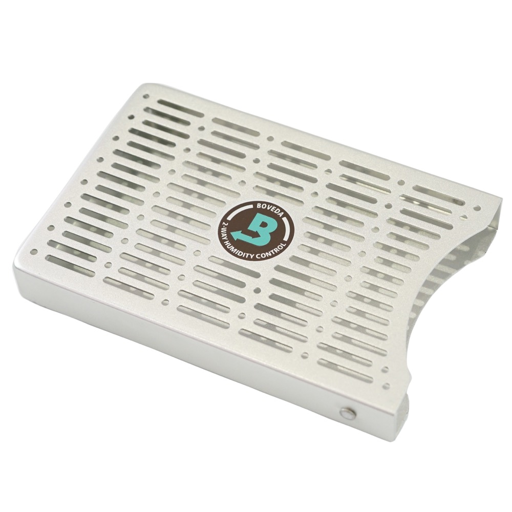 Boveda Metal Holder For2 Boveda用アルミ製ホルダー ボヴェダ 湿度調整剤2個収納
