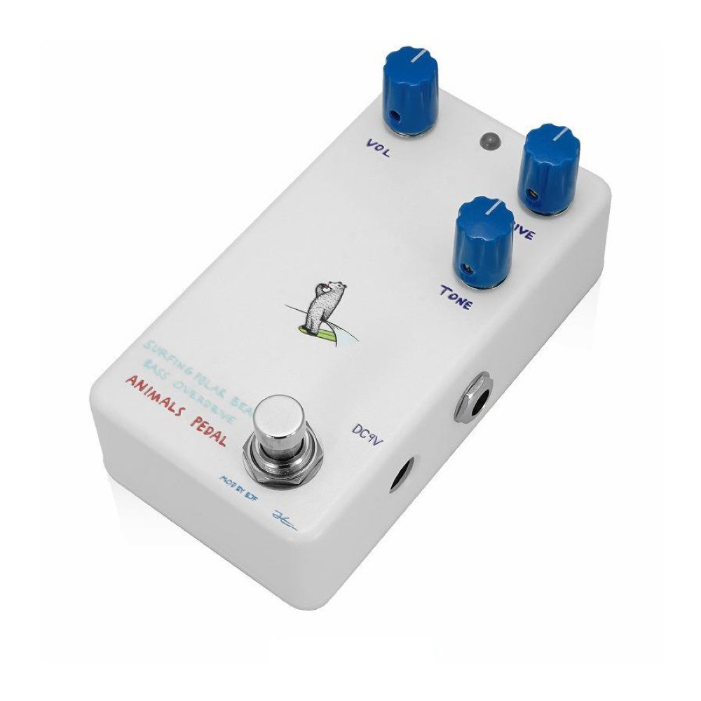Animals Pedal Surfing Polar Bear Bass OverDrive Mod by BJF オーバードライブ ベースエフェクター 全体像