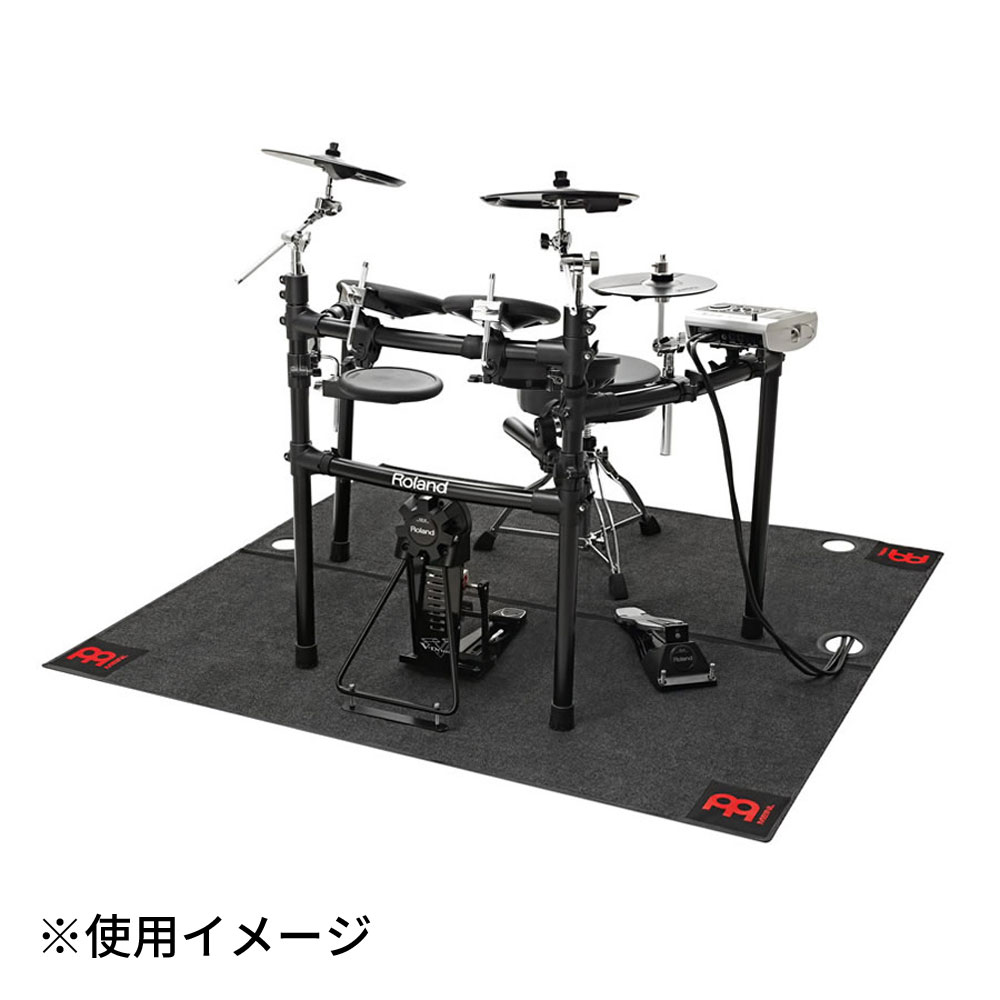 MEINL MDR-E 電子ドラム用ラグマット 使用イメージ画像