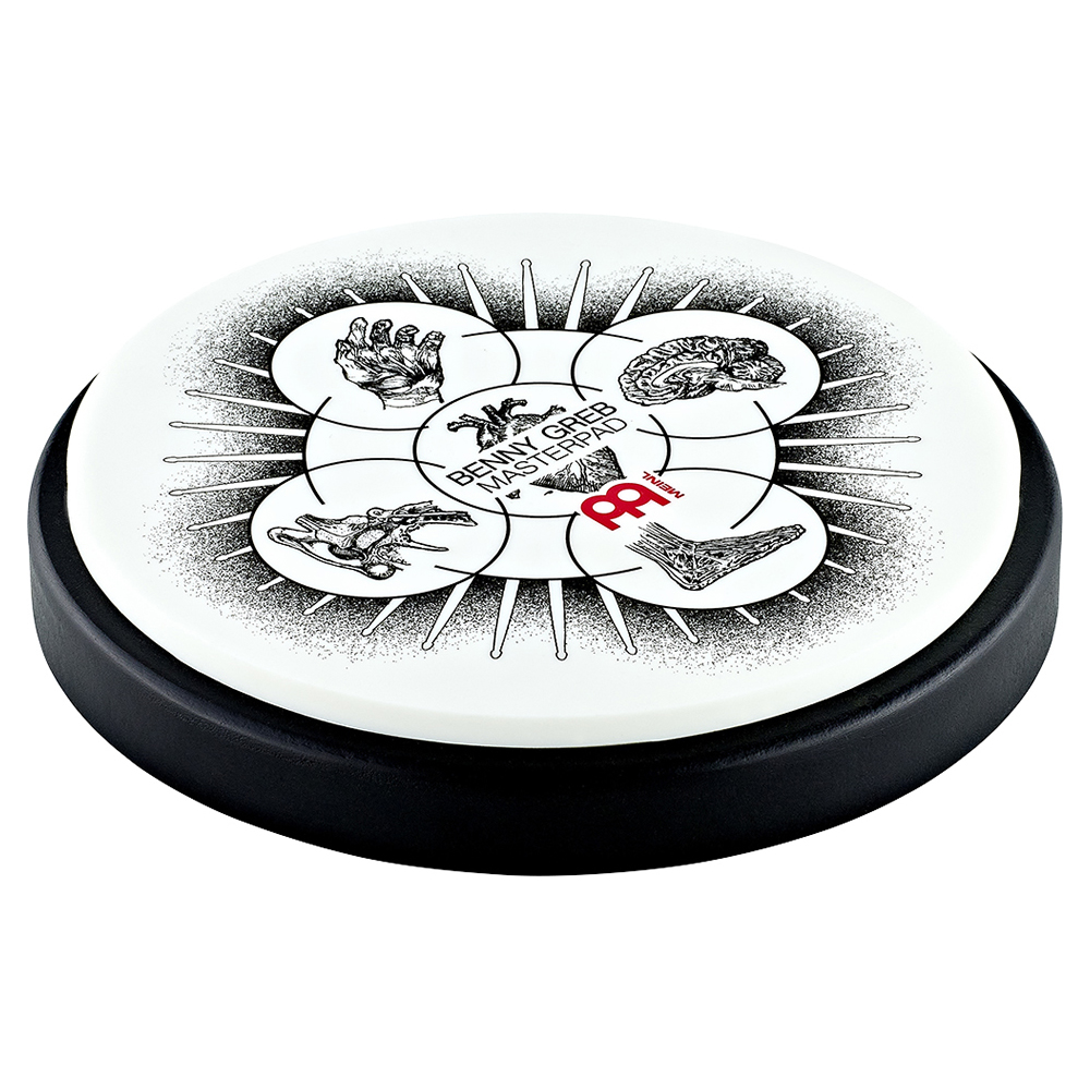 MEINL MPP-6-BG ドラム練習用パッド 全体の画像
