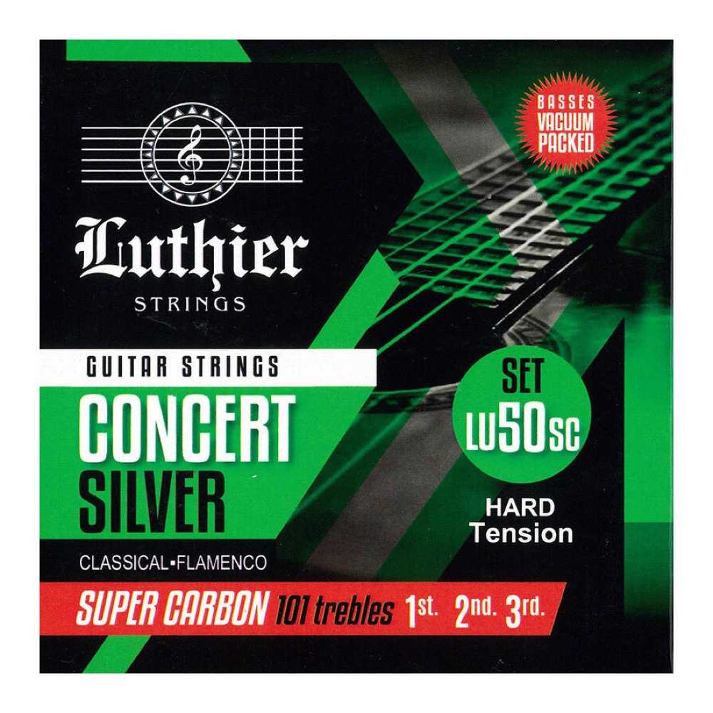 Luthier LU-50-CT Classical Flamenco Strings with Super Carbon 101 Trebles フラメンコ クラシックギター弦