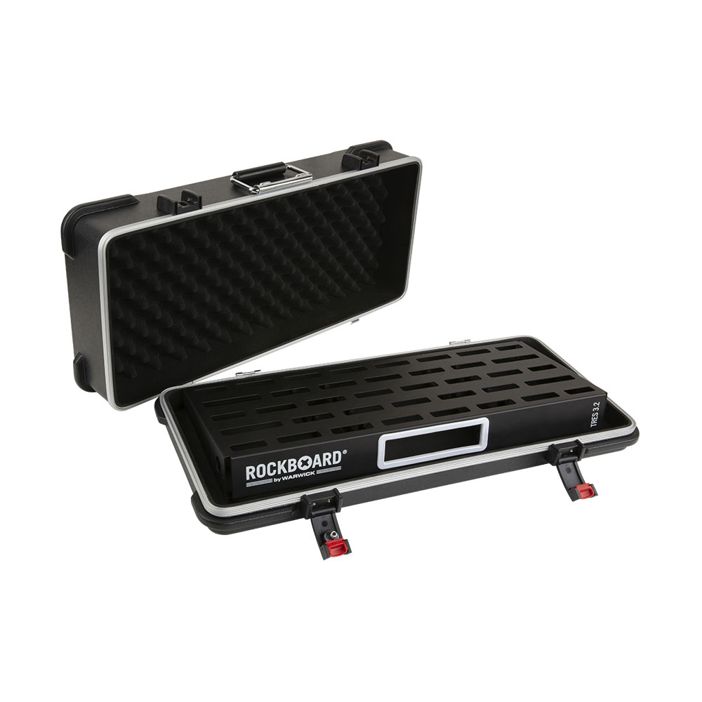 RockBoard RBO B 3.2 TRES A Pedalboard with ABS Case ペダルボード ABS樹脂ケース付き ケースインボード画像