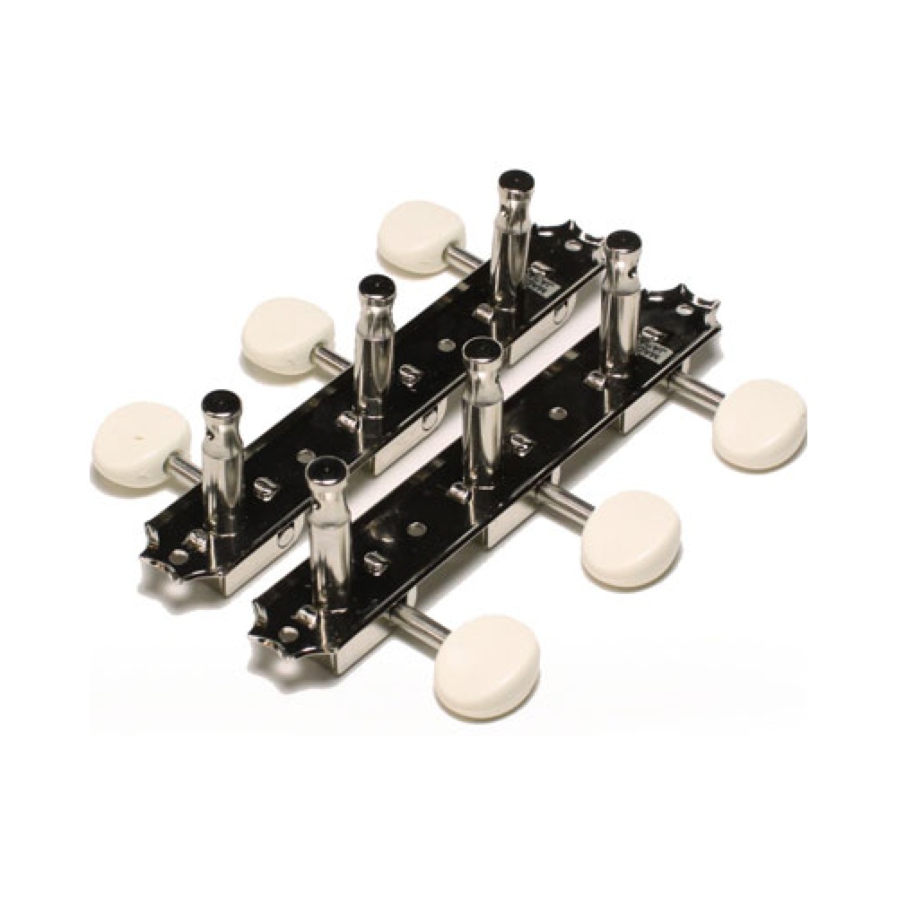 Montreux GOTOH Vintage Deluxe 3 on a plate tuning machines No.9130 ギターペグ 3連ペグ画像