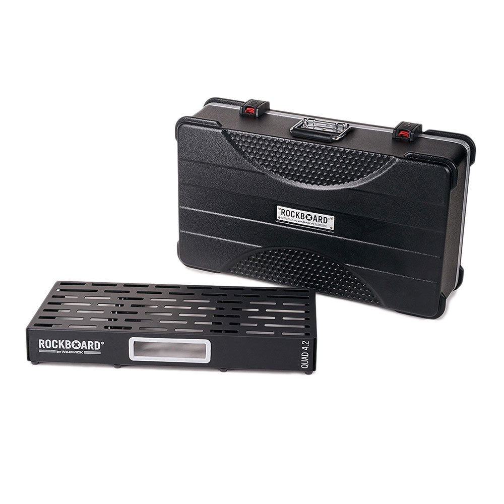 RockBoard RBO B 4.2 QUAD A Pedalboard with ABS Case ペダルボード ABS樹脂ケース付き